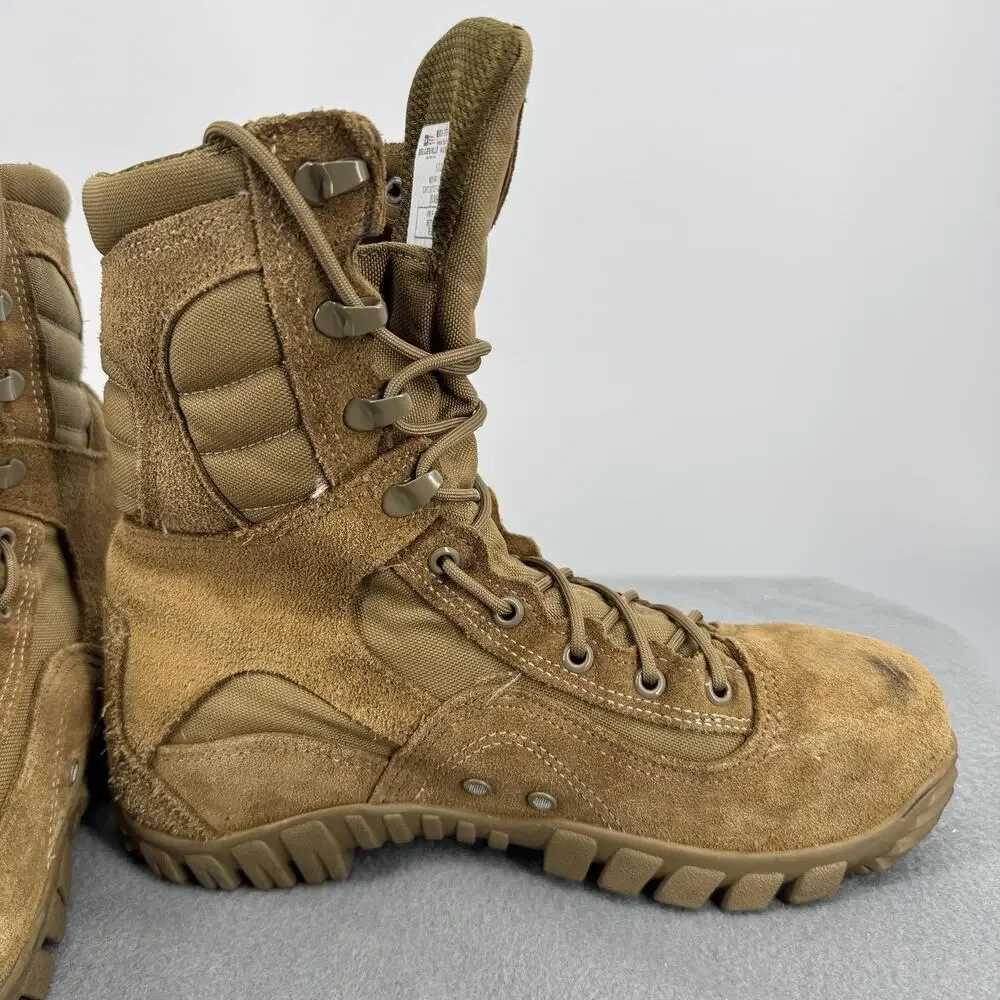 Belleville 533ST Coyote Steel Toe Combat Boots Mens 8 Womens 10 Military USA